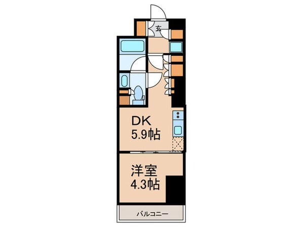 ルフォンプログレ渋谷ヒルトップの物件間取画像